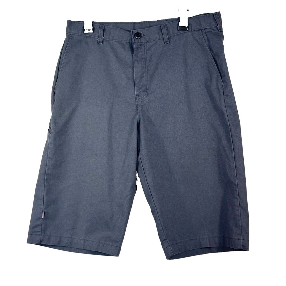Genuine Dickies Mens 13" Twill Work Shorts Size 36 Charcoal Gray Streetwear Y2K